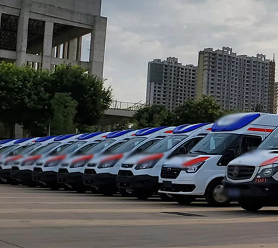 京山市服务车队展示